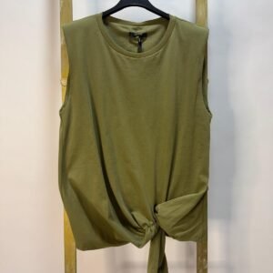Blusa hombreras nudo