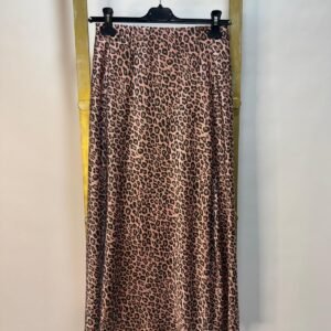 Falda sates animal print