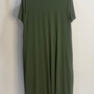 Vestido Licra Verde Kaki