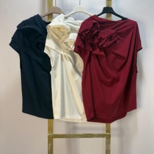 Blusa flores hombro