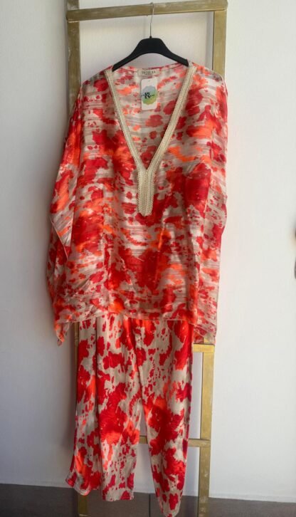 Conjunto de Seda Fluo