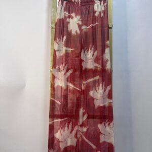 1 Pantalón palazzo estampado palmeras