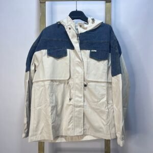 1 Chaqueta combinada con capucha