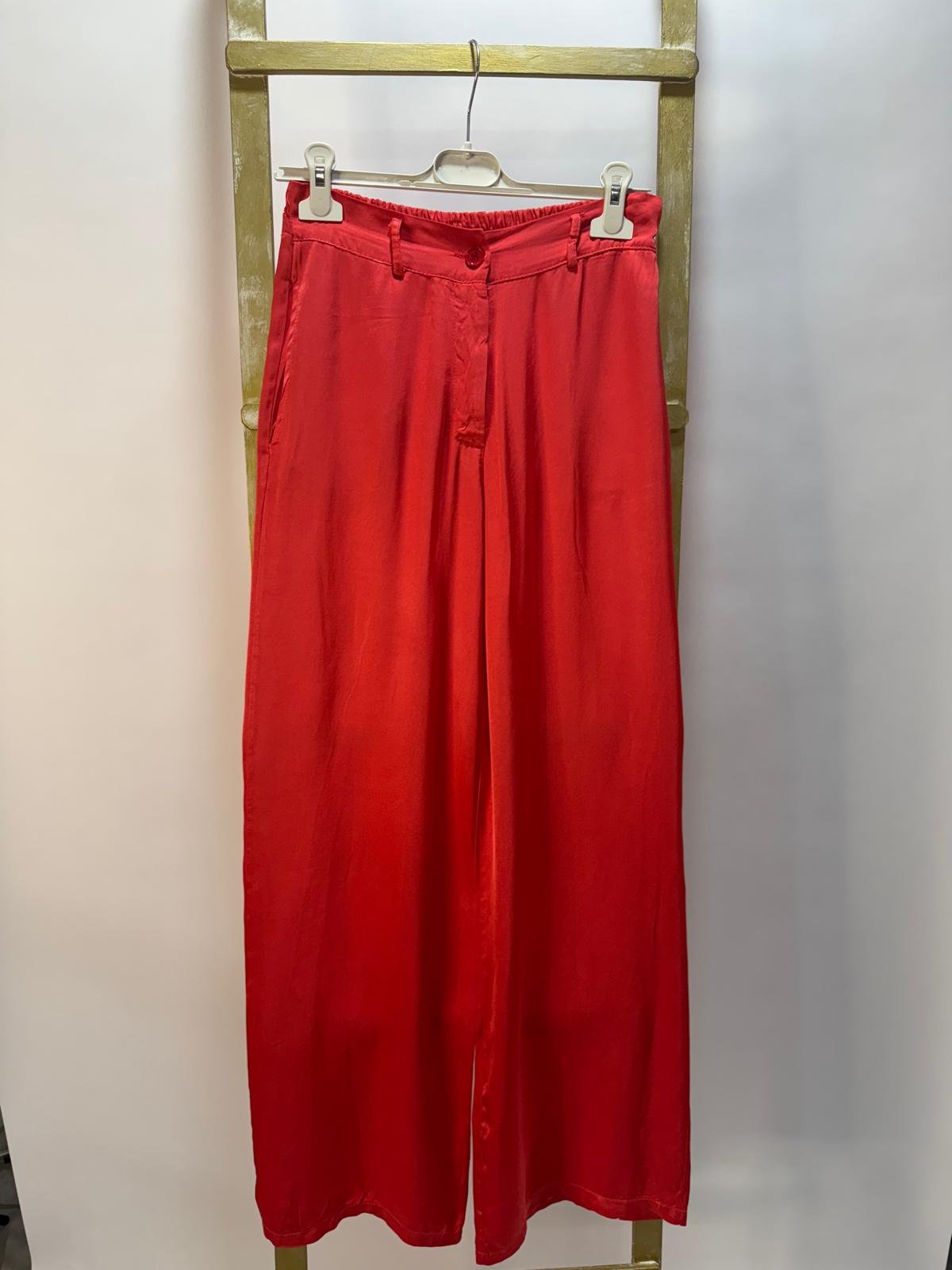 Pantalón Palazzo Rojo