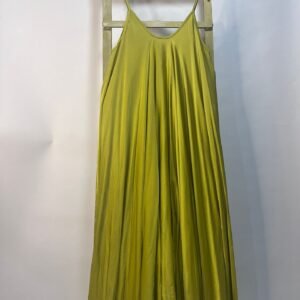 Vestido largo fluido tirantes finos