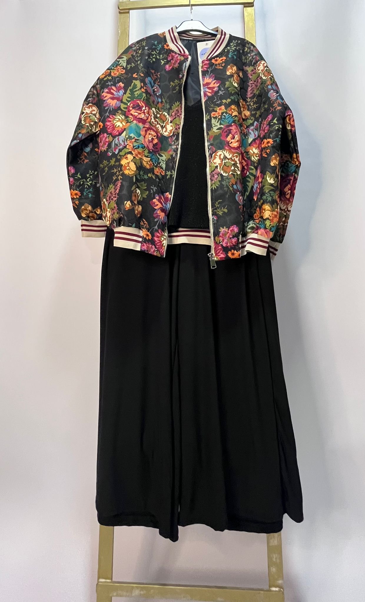 Pantalón palazzo negro