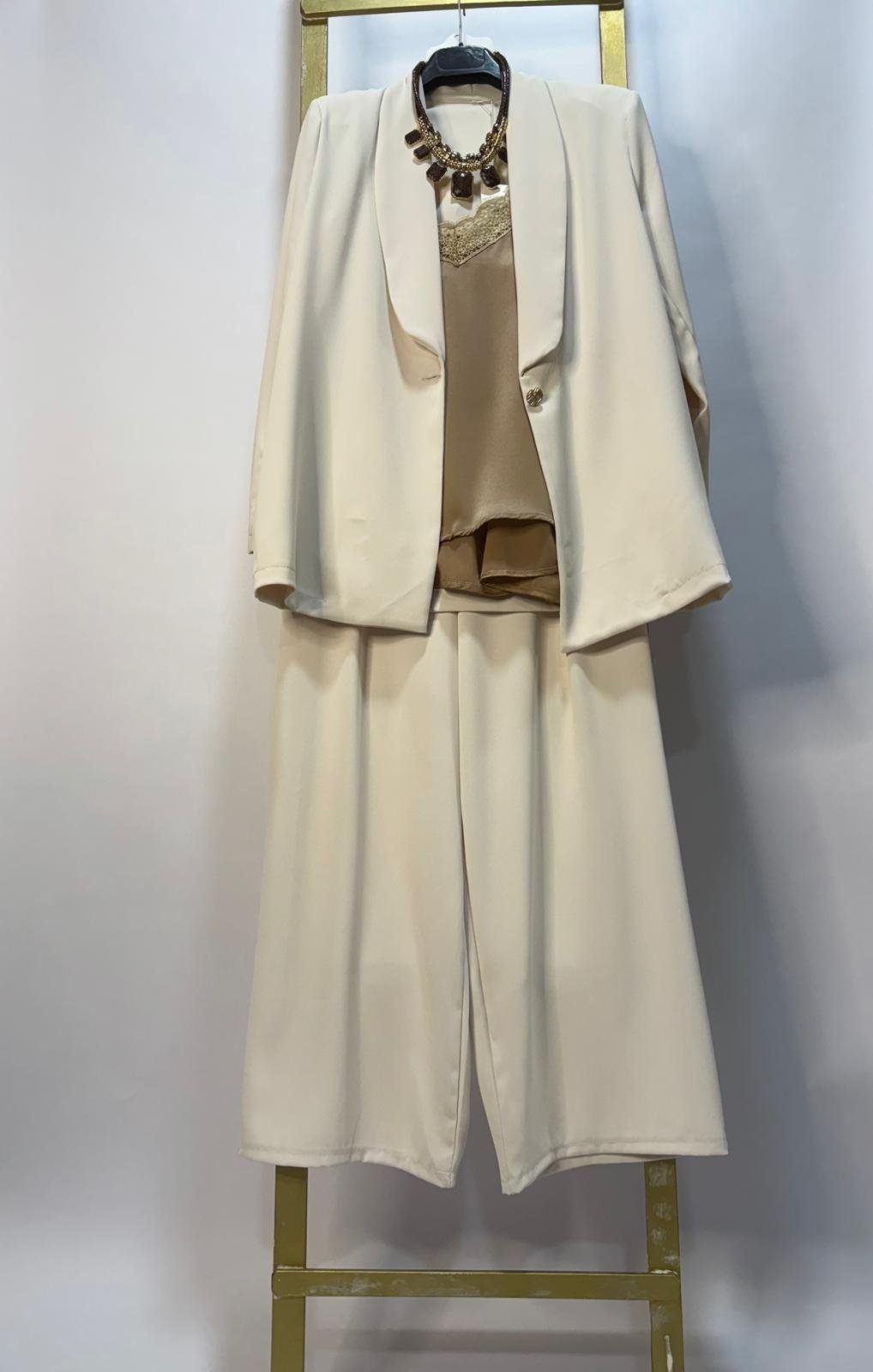 Blazer blanco elegante
