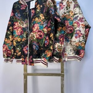 port Chaqueta bomber floral